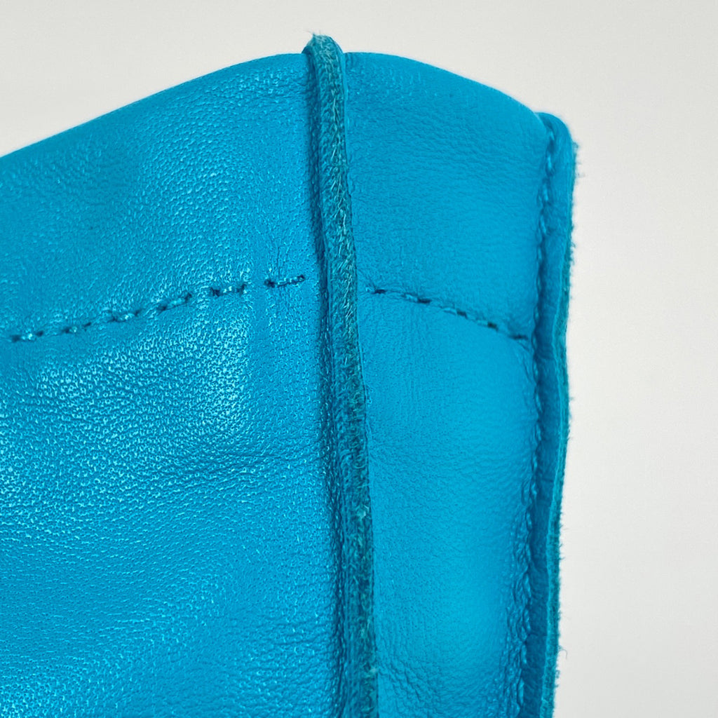 エルメス クルードセル ポシェット 斜め掛け ショルダーバッグ アニョーミロ ブルー □P レディース 【中古】brbag