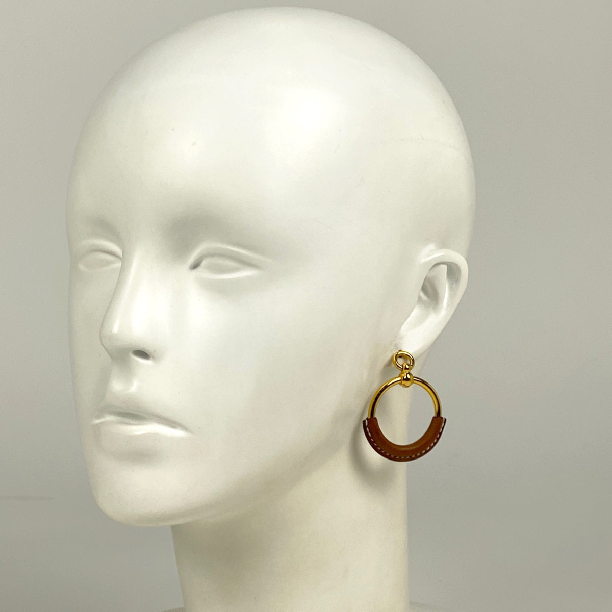 バイセル公式】エルメス ループ ピアス フープ スイング ピアス