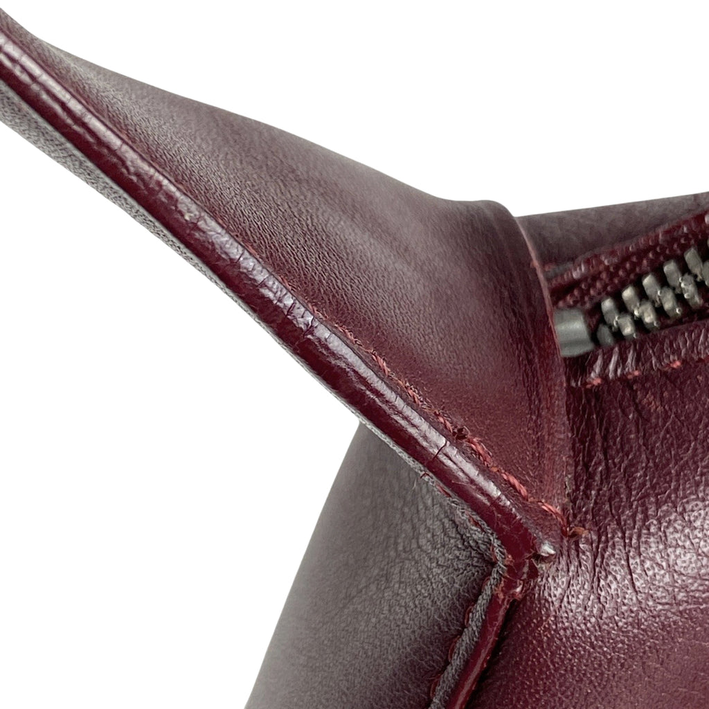 カルティエ マストライン ショルダーバッグ ワンショルダー 肩掛け レザー ボルドー レディース 【中古】 brbag
