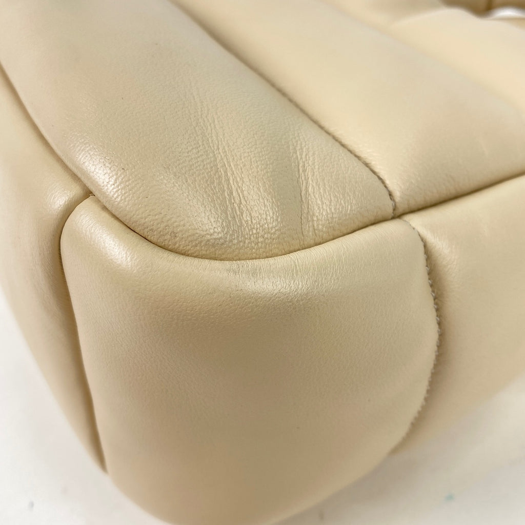コーチ ミニ ピロー トート 2WAY ショルダーバッグ トートバッグ レザー ベージュ CL592 レディース 【中古】brbag