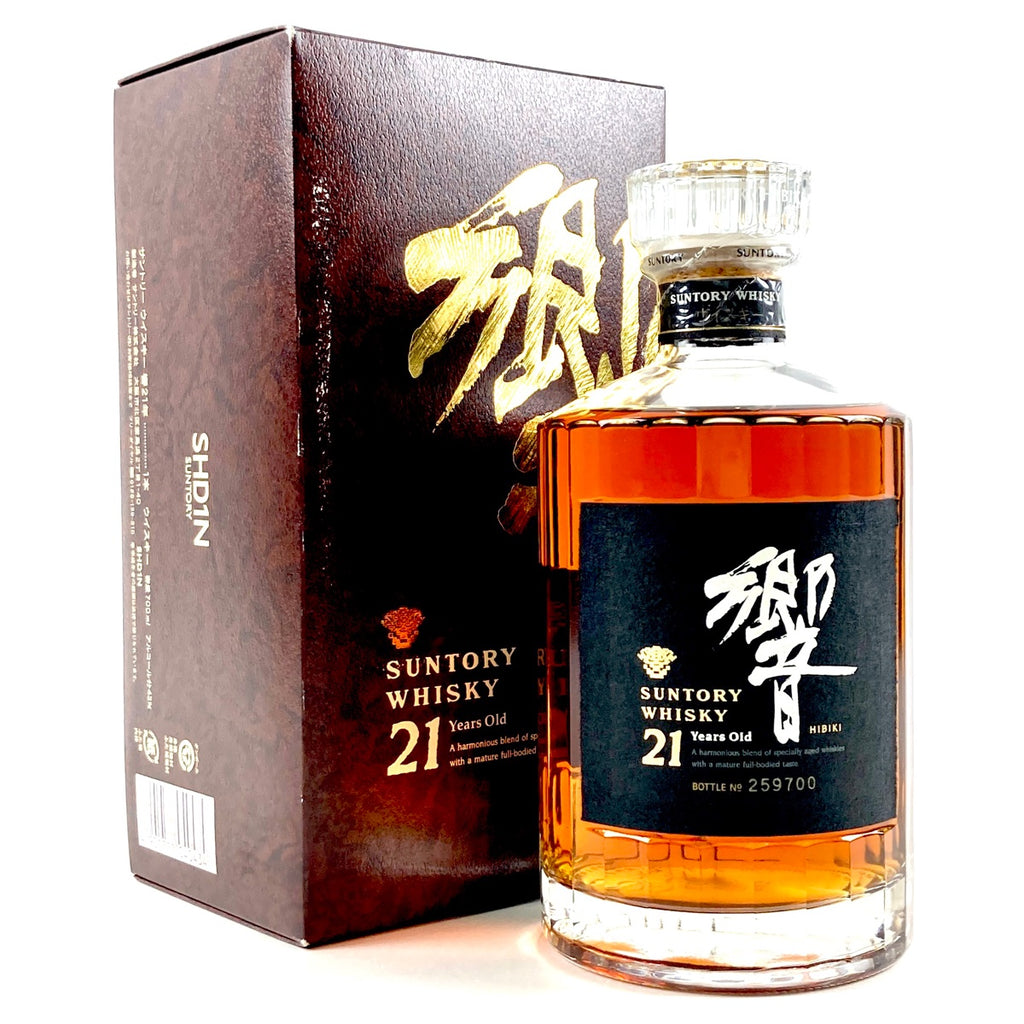 【東京都内限定お届け】 サントリー SUNTORY 響 21年 旧 裏ゴールドラベル 700ml 国産ウイスキー 【古酒】liqbb