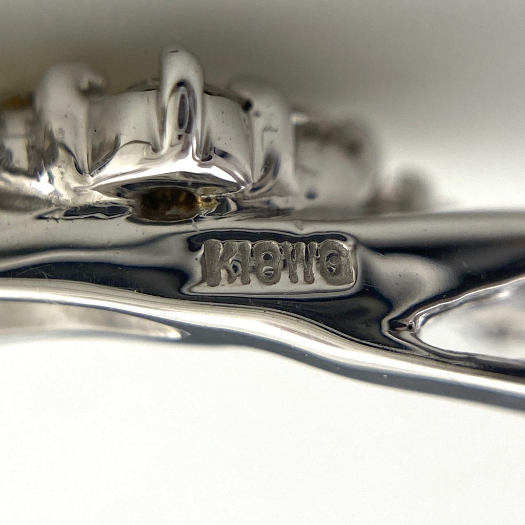 メレダイヤ ペンダントトップ WG ホワイトゴールド ペンダントトップ K18 WG ダイヤモンド レディース 【中古】nbjwl