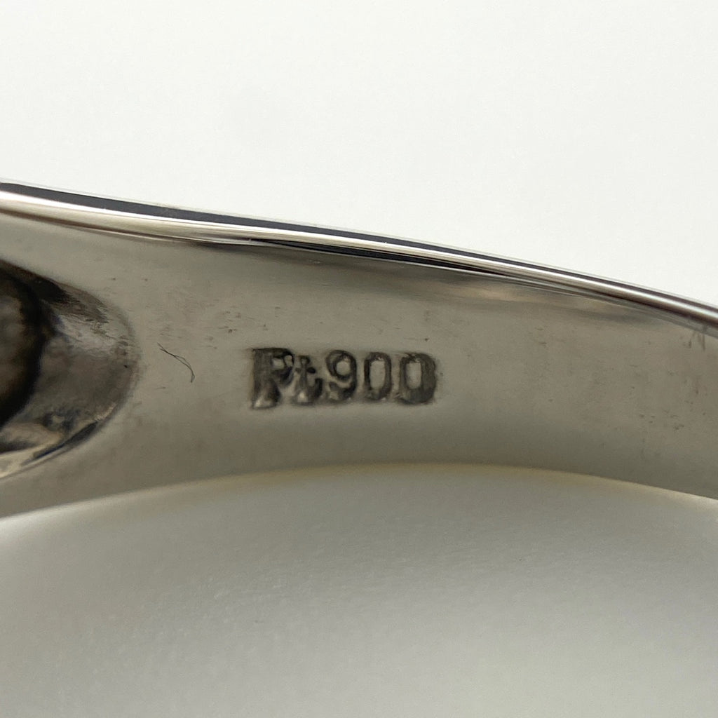 メレダイヤ デザインリング プラチナ 指輪 リング 11.5号 Pt900 ダイヤモンド レディース 【中古】nbjwl