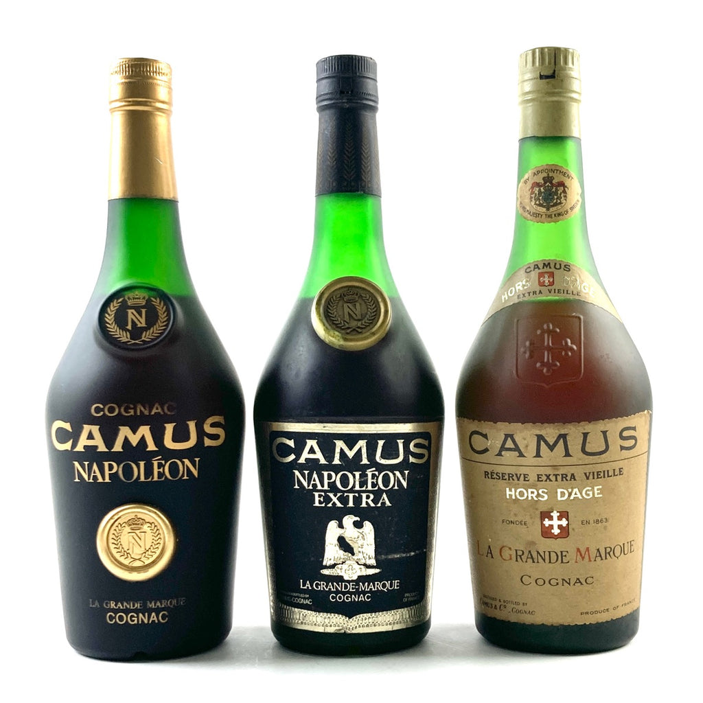 カミュ CAMUS ナポレオン グランマルキ エクストラ コニャック 700ml ブランデー セット 【古酒】