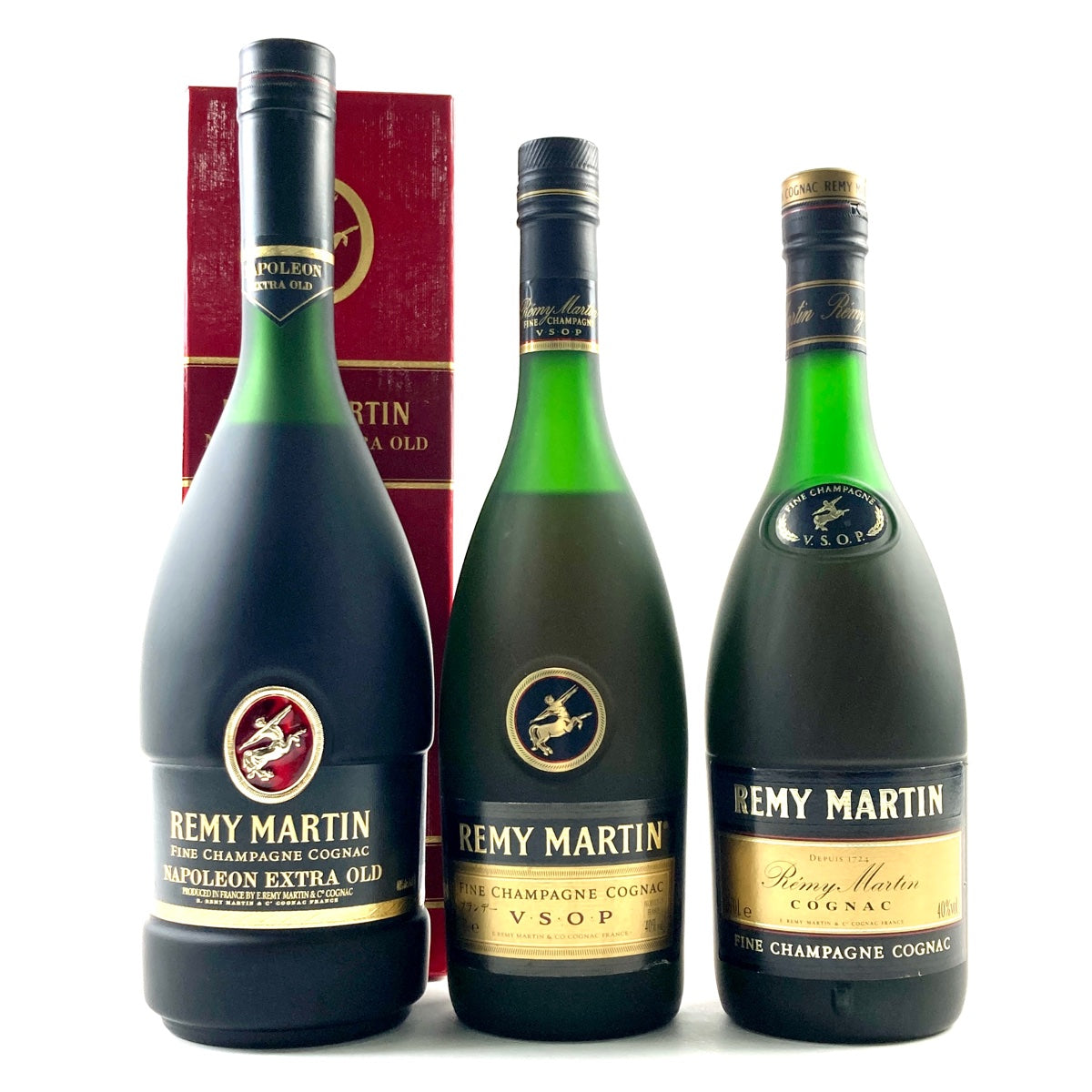 バイセル公式】レミーマルタン REMY MARTIN ナポレオン エクストラ オールド VSOP 旧 旧旧 コニャック 700ml ブランデー セット  【古酒】 - バイセルブランシェ