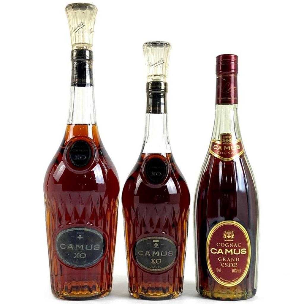 バイセル公式】カミュ CAMUS XO ロングネック グランドVSOP コニャック 700ml ブランデー セット 【古酒】 - バイセルブランシェ