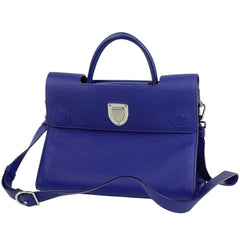 クリスチャンディオール エヴァー ハンドバッグ 2WAY ショルダーバッグ ハンドバッグ レザー ブルー レディース 【中古】 brbag