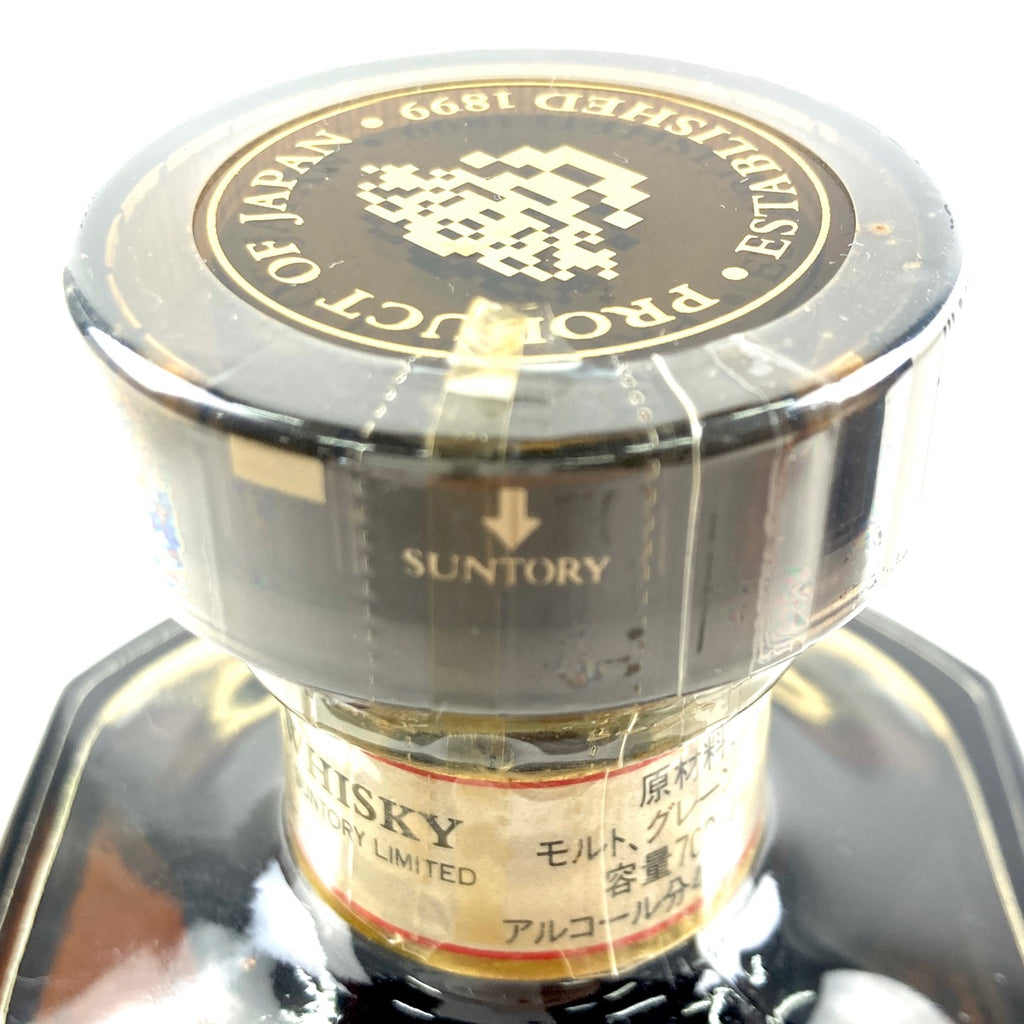 【東京都内限定お届け】サントリー SUNTORY ローヤル スリムボトル 12年 黒ラベル 1899 700ml ウイスキー セット 【古酒】