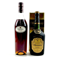 ヘネシー Hennessy キュヴェ ナポレオン ブラスドール 金ラベル コニャック 700ml ブランデー セット 【古酒】