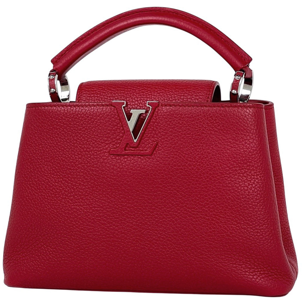 ルイ・ヴィトン カプシーヌ BB 2WAY ショルダーバッグ ハンドバッグ トリヨン ルビー(レッド) M94754 レディース 【中古】brbag