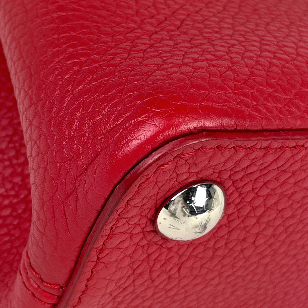 ルイ・ヴィトン カプシーヌ BB 2WAY ショルダーバッグ ハンドバッグ トリヨン ルビー(レッド) M94754 レディース 【中古】brbag