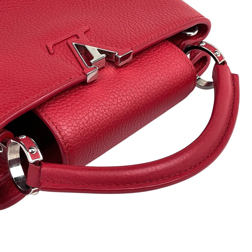 ルイ・ヴィトン カプシーヌ BB 2WAY ショルダーバッグ ハンドバッグ トリヨン ルビー(レッド) M94754 レディース 【中古】brbag