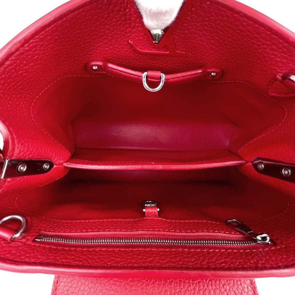 ルイ・ヴィトン カプシーヌ BB 2WAY ショルダーバッグ ハンドバッグ トリヨン ルビー(レッド) M94754 レディース 【中古】brbag