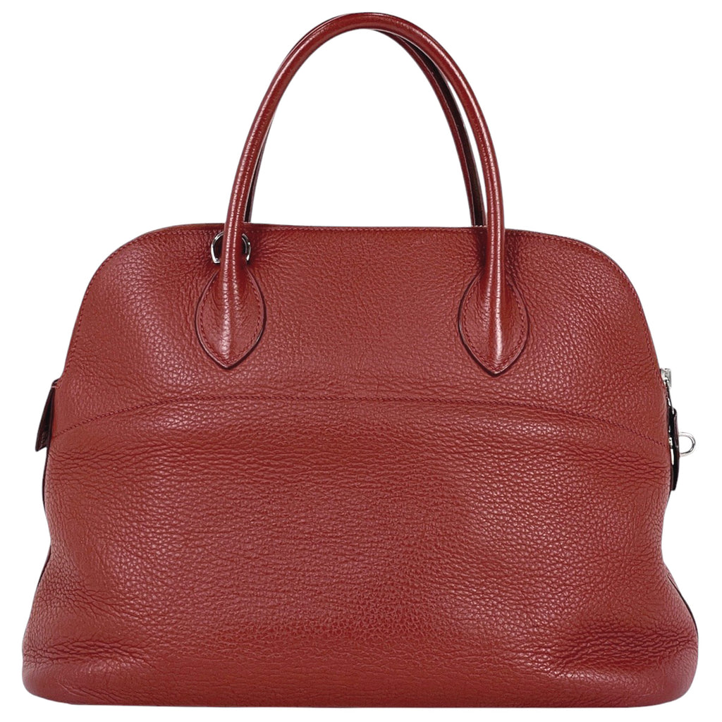 エルメス ボリード 35 2WAY ショルダーバッグ ハンドバッグ トリヨンクレマンス レッド □M レディース 【中古】brbag