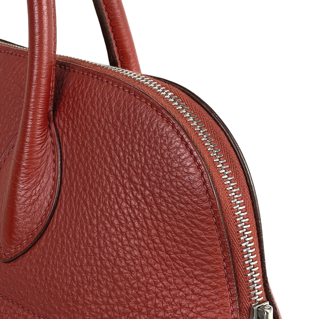エルメス ボリード 35 2WAY ショルダーバッグ ハンドバッグ トリヨンクレマンス レッド □M レディース 【中古】brbag