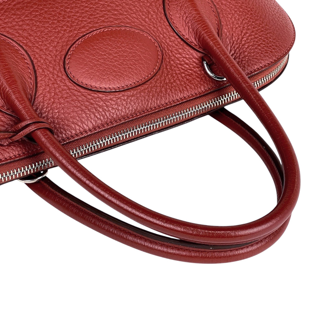 エルメス ボリード 35 2WAY ショルダーバッグ ハンドバッグ トリヨンクレマンス レッド □M レディース 【中古】brbag