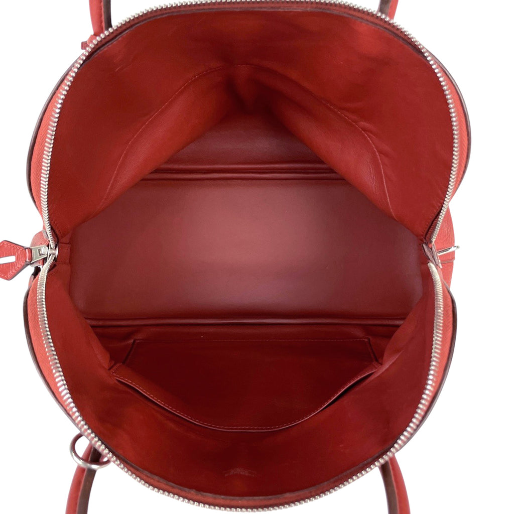 エルメス ボリード 35 2WAY ショルダーバッグ ハンドバッグ トリヨンクレマンス レッド □M レディース 【中古】brbag