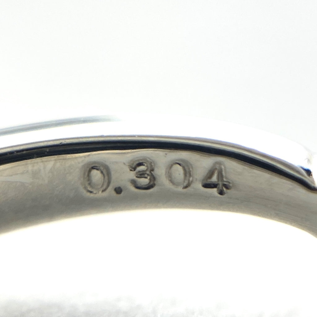 ヨンドシー ダイヤモンド デザインリング プラチナ 指輪 リング 8号 Pt950 ダイヤモンド レディース 【中古】brjwl