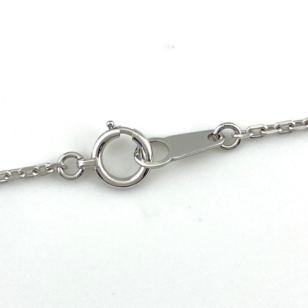 ダイヤモンド デザインネックレス プラチナ ペンダント メレダイヤ ネックレス Pt850 ダイヤモンド レディース 【中古】nbjwl