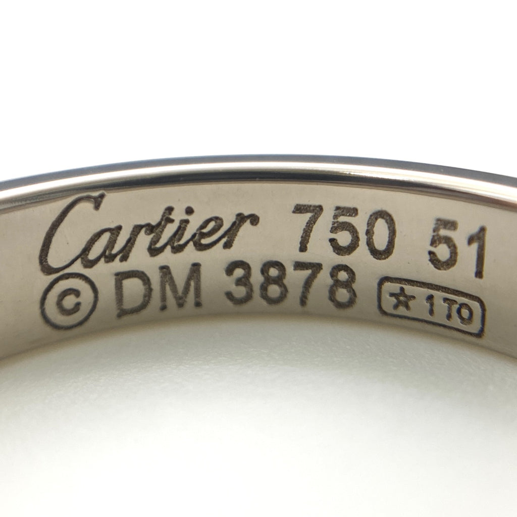 カルティエ ミニラブ リング 指輪 リング 10.5号 750 レディース 【中古】brjwl