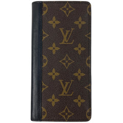 ルイ・ヴィトン ポルトフォイユ タノン 二つ折り 札入れ 小銭入れ 長財布 モノグラム ブラウン M93800 レディース 【中古】 brbag