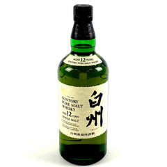 【東京都内限定お届け】 サントリー SUNTORY 白州 ピュアモルト 12年 700ml 国産ウイスキー 【古酒】liqbb