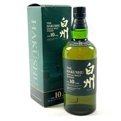 【東京都内限定お届け】 サントリー SUNTORY 白州 10年 シングルモルト 700ml 国産ウイスキー 【古酒】liqbb