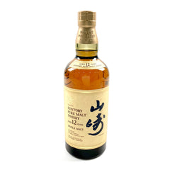 【東京都内限定お届け】 サントリー SUNTORY 山崎 12年 ピュアモルト 金花 750ml 国産ウイスキー 【古酒】liqbb
