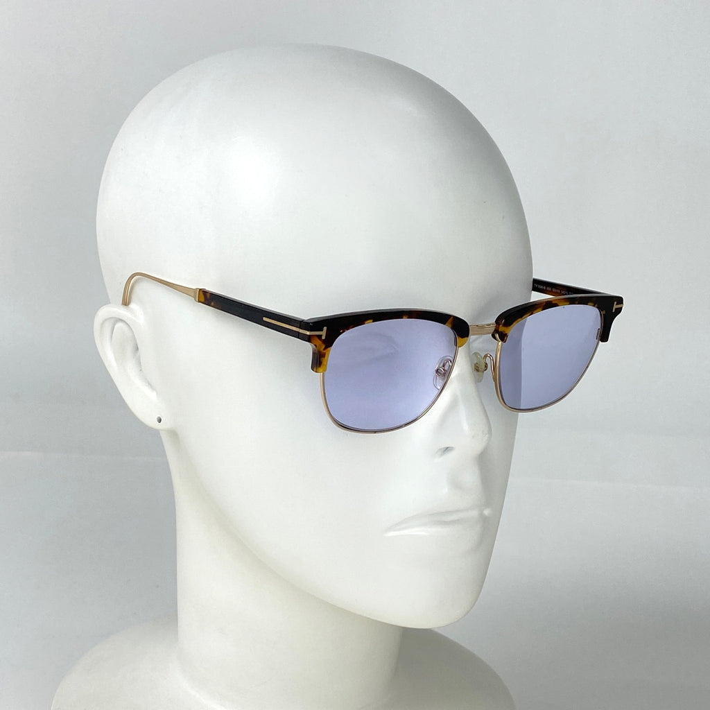 トムフォード ロゴ メガネ デミ柄 眼鏡 GP プラスチック ブラウン TF5590B メンズ 【中古】brbag