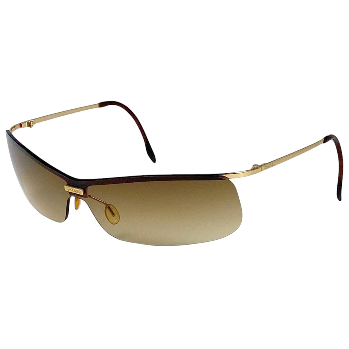 CHANEL サングラス 4093-B シルバー リムレス グラデーション CHANEL サングラス 4093-B シルバー リムレス グラデーション