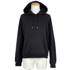 セリーヌ ロゴ パーカー プルオーバー レディース トップス パーカー コットン ブラック メンズ 【中古】brapp