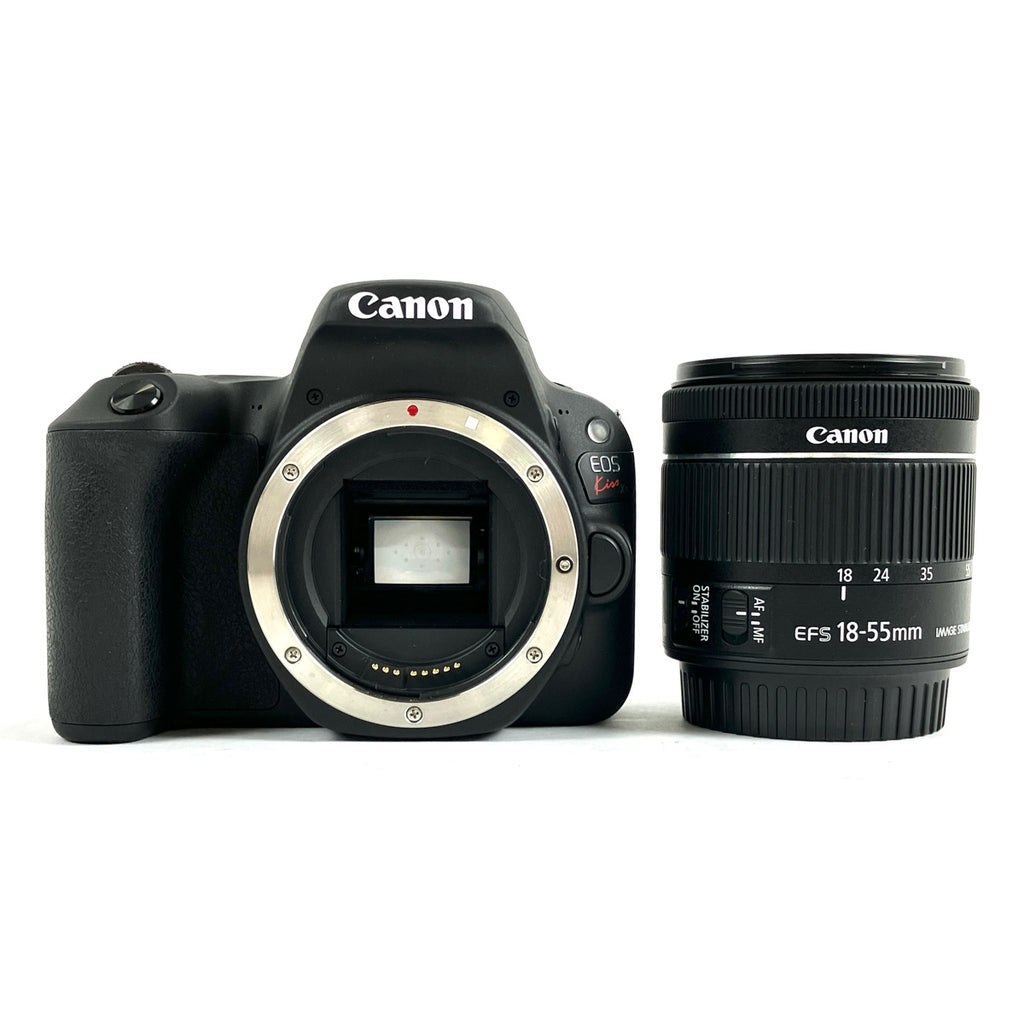 キヤノン Canon EOS Kiss X9 EF-S 18-55 F4-5.6 IS STM レンズキット ブラック デジタル 一眼レフカメラ 【中古】cambb