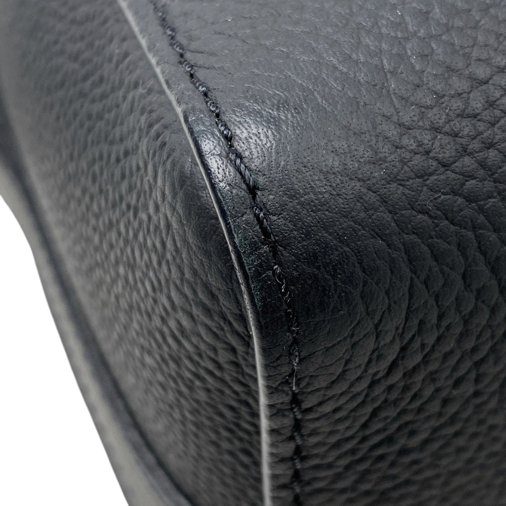 ルイ・ヴィトン シティ キーポル LV アエログラム ショルダーバッグ レザー ノワール(ブラック) M59255 メンズ 【中古】brbag
