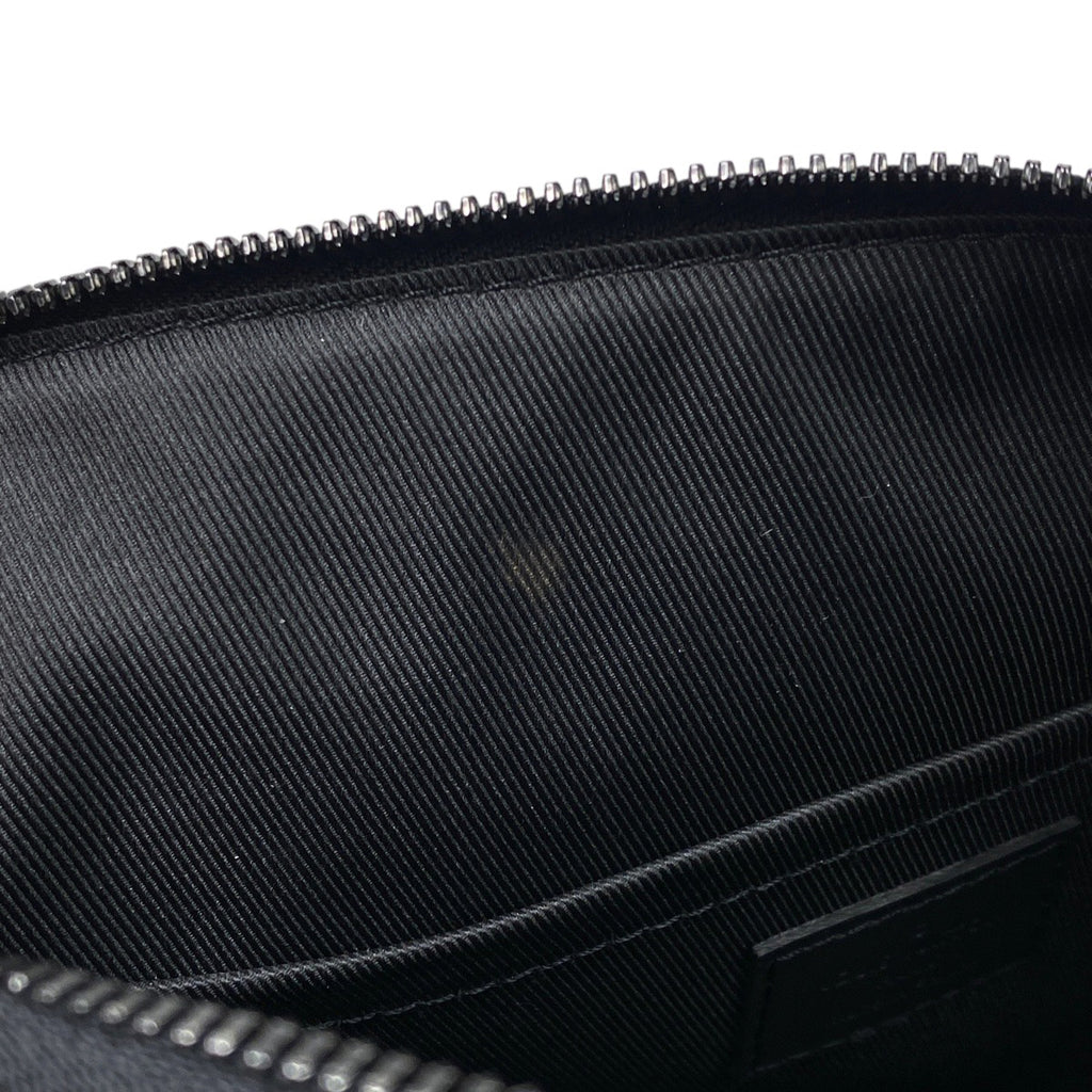 ルイ・ヴィトン シティ キーポル LV アエログラム ショルダーバッグ レザー ノワール(ブラック) M59255 メンズ 【中古】brbag