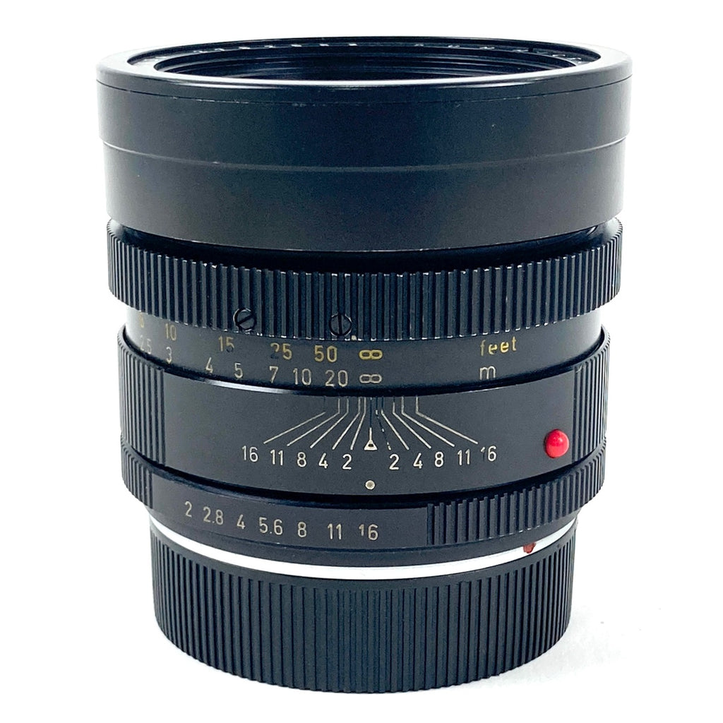 ライカ LEICA SUMMICRON-R 90mm F2 ズミクロン 3CAM 一眼カメラ用レンズ（マニュアルフォーカス） 【中古】