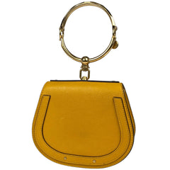 クロエ ナイル 2WAY ショルダーバッグ ハンドバッグ レザー イエロー レディース 【中古】 brbag