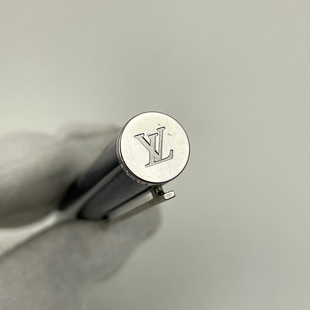 ルイ・ヴィトン ジェットラック ボールペン 筆記具 文房具 ボールペン メタル ブルー N79155 レディース 【中古】brbag