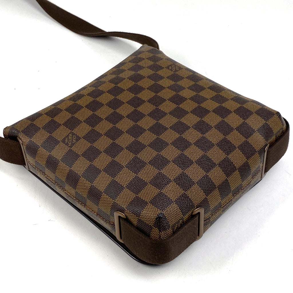 ルイ・ヴィトン ブルックリン PM 斜め掛け ショルダーバッグ ダミエ ブラウン N51210 レディース 【中古】brbag