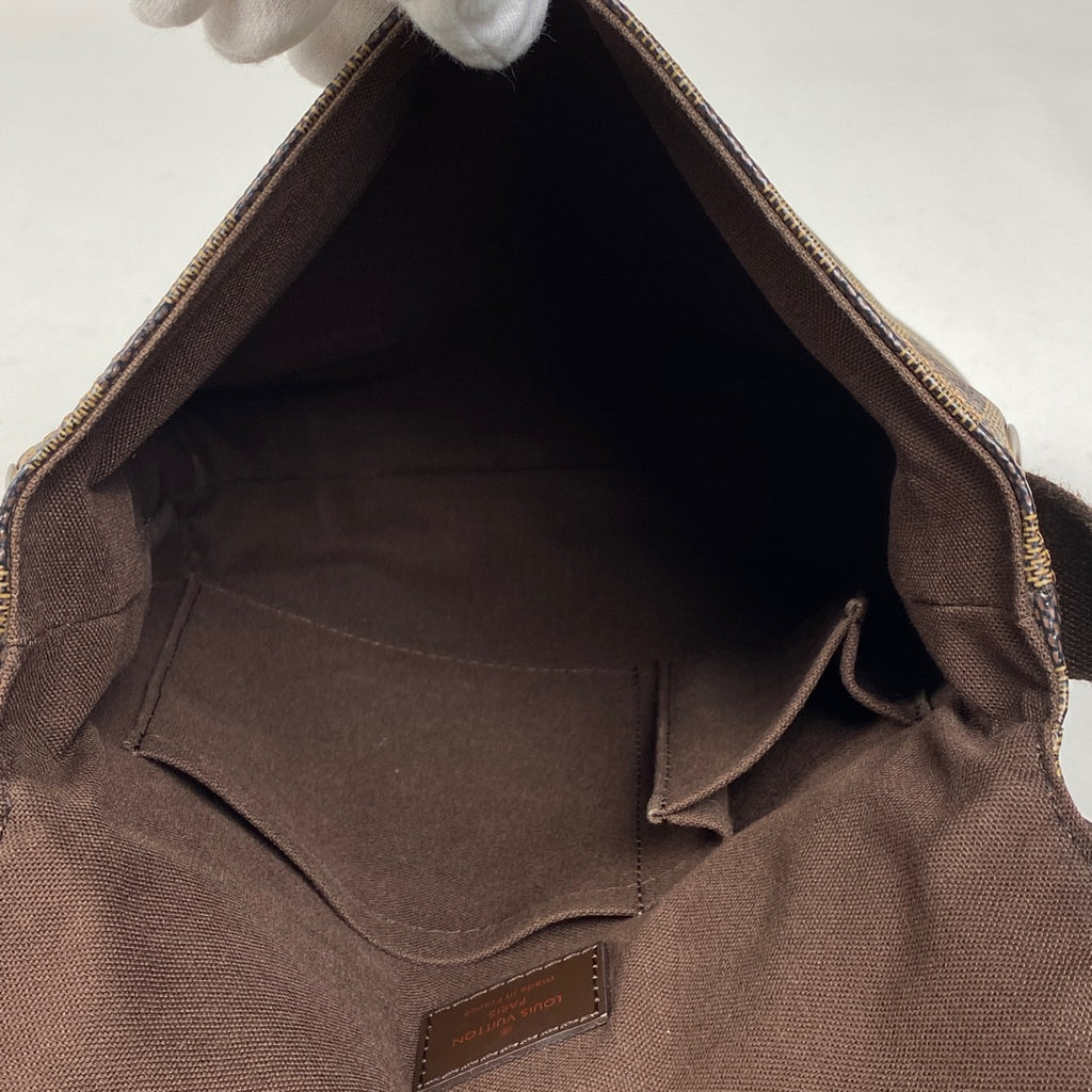 ルイ・ヴィトン ブルックリン PM 斜め掛け ショルダーバッグ ダミエ ブラウン N51210 レディース 【中古】brbag