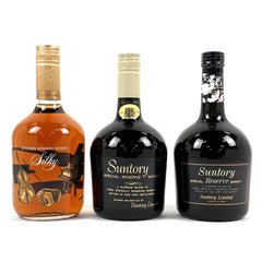 【東京都内限定お届け】サントリー SUNTORY リザーブ シルキー 楽器ラベル スペシャルリザーブ 760ml ウイスキー セット 【古酒】