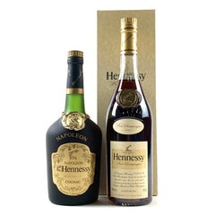 ヘネシー Hennessy ナポレオン VSOP スリムボトル クリアボトル コニャック 700ml ブランデー セット 【古酒】