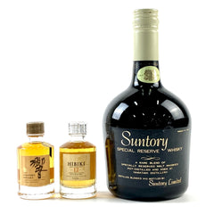 【東京都内限定お届け】サントリー SUNTORY 響 金花 12年 ミニボトル スペシャルリザーブ 760ml ウイスキー セット 【古酒】