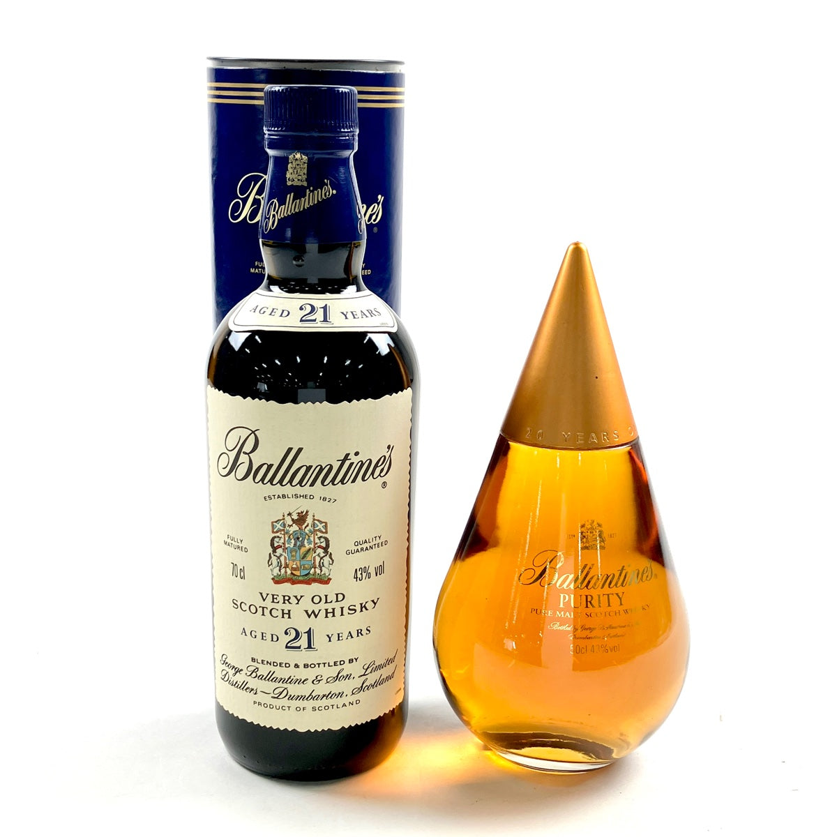 バイセル公式】バランタイン Ballantines 21年 ベリーオールド 旧ボトル 20年 ピュリティ スコッチ 700ml ウイスキー セット 【 古酒】 - バイセルブランシェ