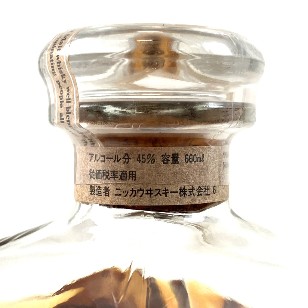 【東京都内限定お届け】 サントリー ニッカ 660ml ウイスキー セット 【古酒】