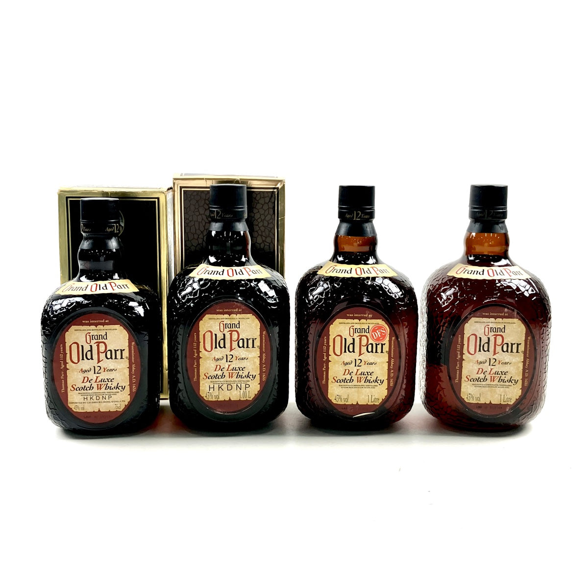 バイセル公式】オールドパー Old Parr 12年 デラックス スコッチ 1000ml ウイスキー セット 【古酒】 - バイセルブランシェ