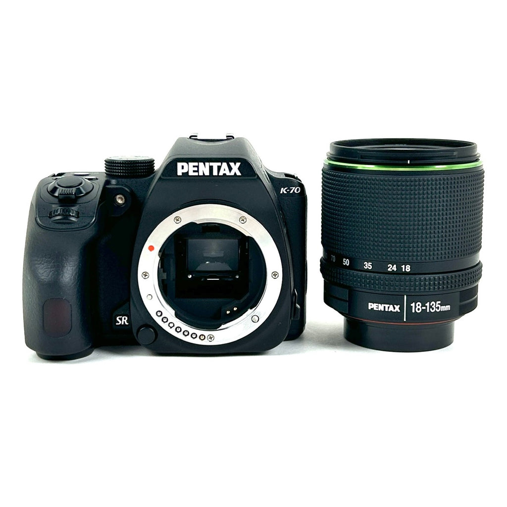 ペンタックス PENTAX K-70 18-135WR レンズキット ブラック デジタル 一眼レフカメラ 【中古】