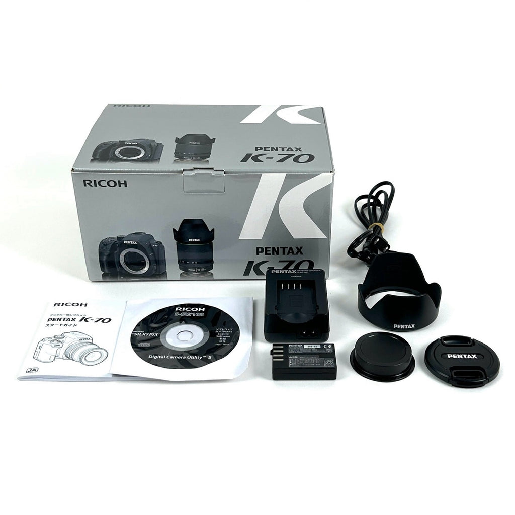 ペンタックス PENTAX K-70 18-135WR レンズキット ブラック デジタル 一眼レフカメラ 【中古】