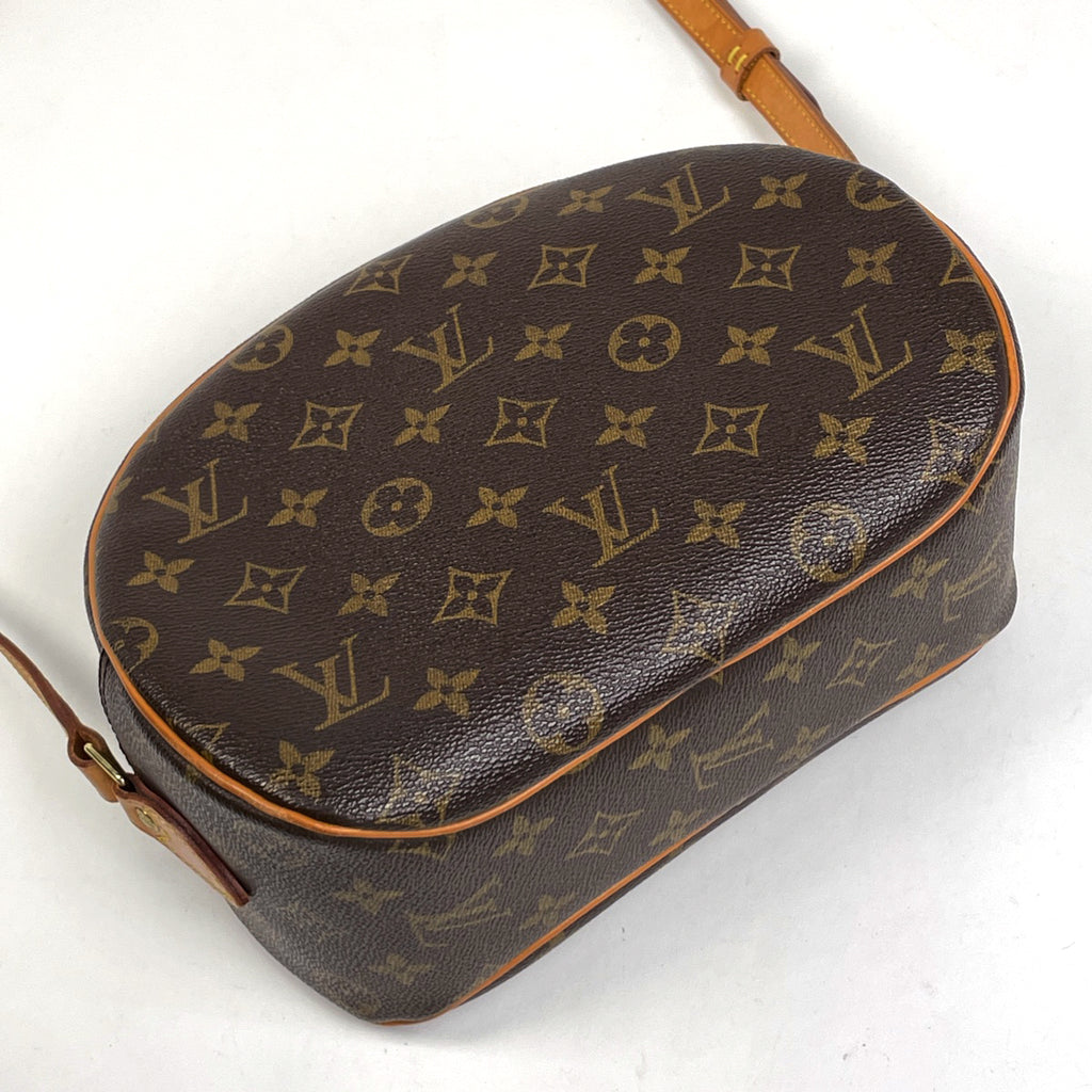 ルイ・ヴィトン ブロワ 斜め掛け ショルダーバッグ モノグラム ブラウン M51221 レディース 【中古】brbag