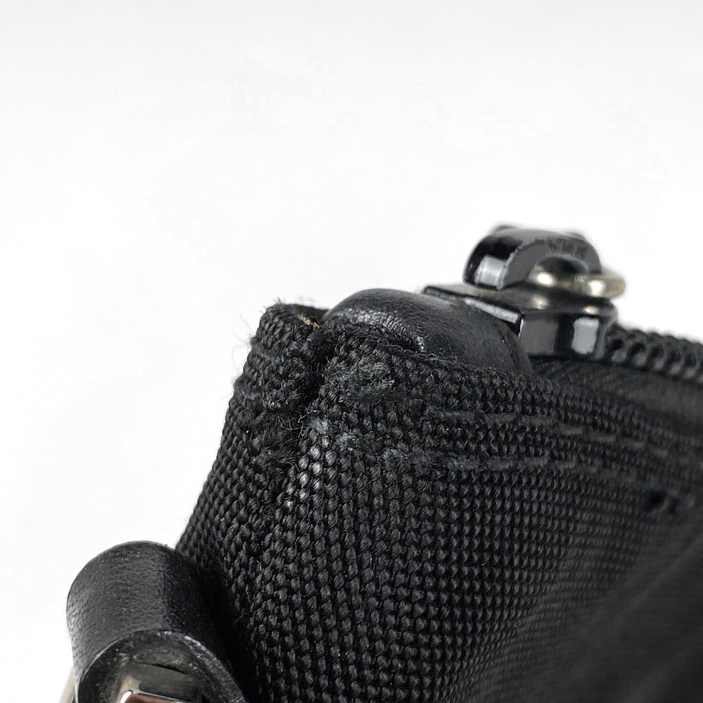 グッチ ロゴ ハンドバッグ アクセサリーポーチ ハンドバッグ ナイロン ブラック 039 1103 レディース 【中古】brbag