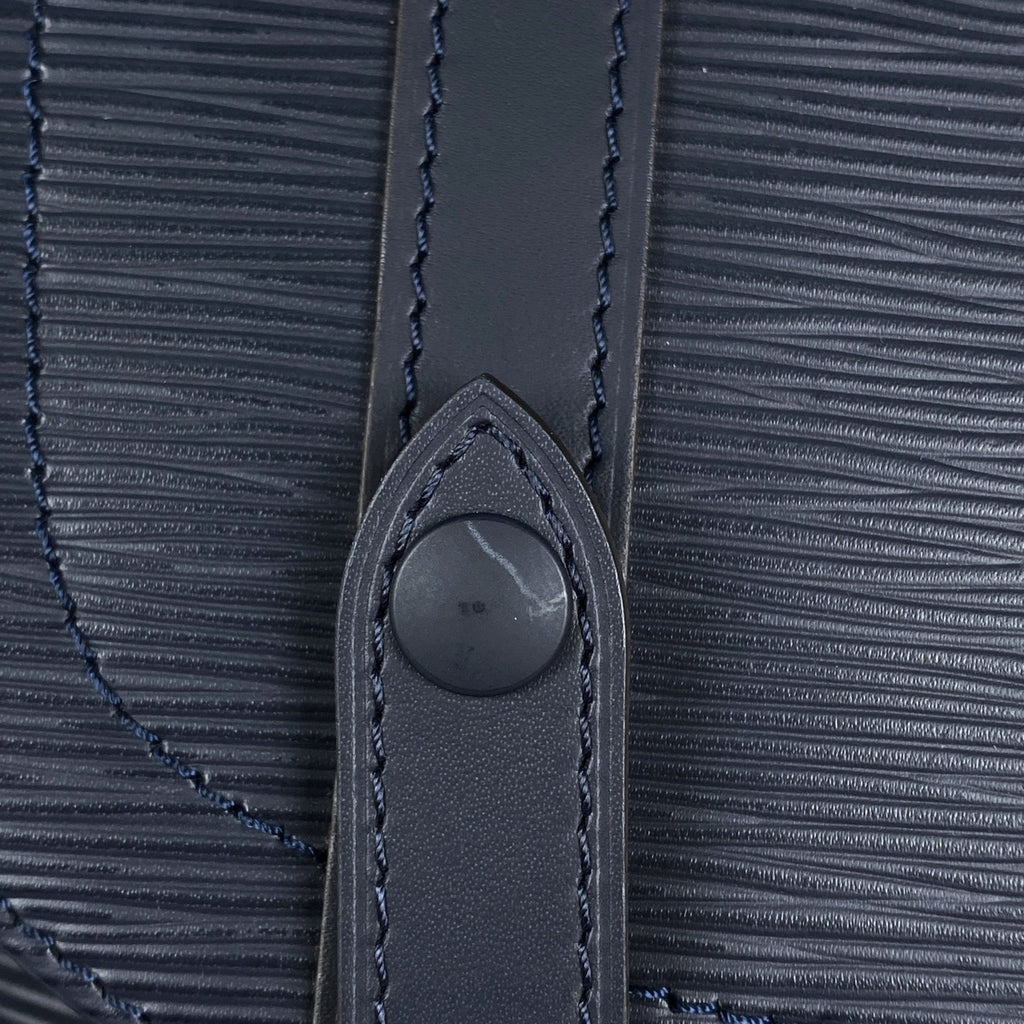 ルイ・ヴィトン クリストファー MM バックパック デイパック リュック エピ ブルーマリーヌ M58868 メンズ 【中古】brbag